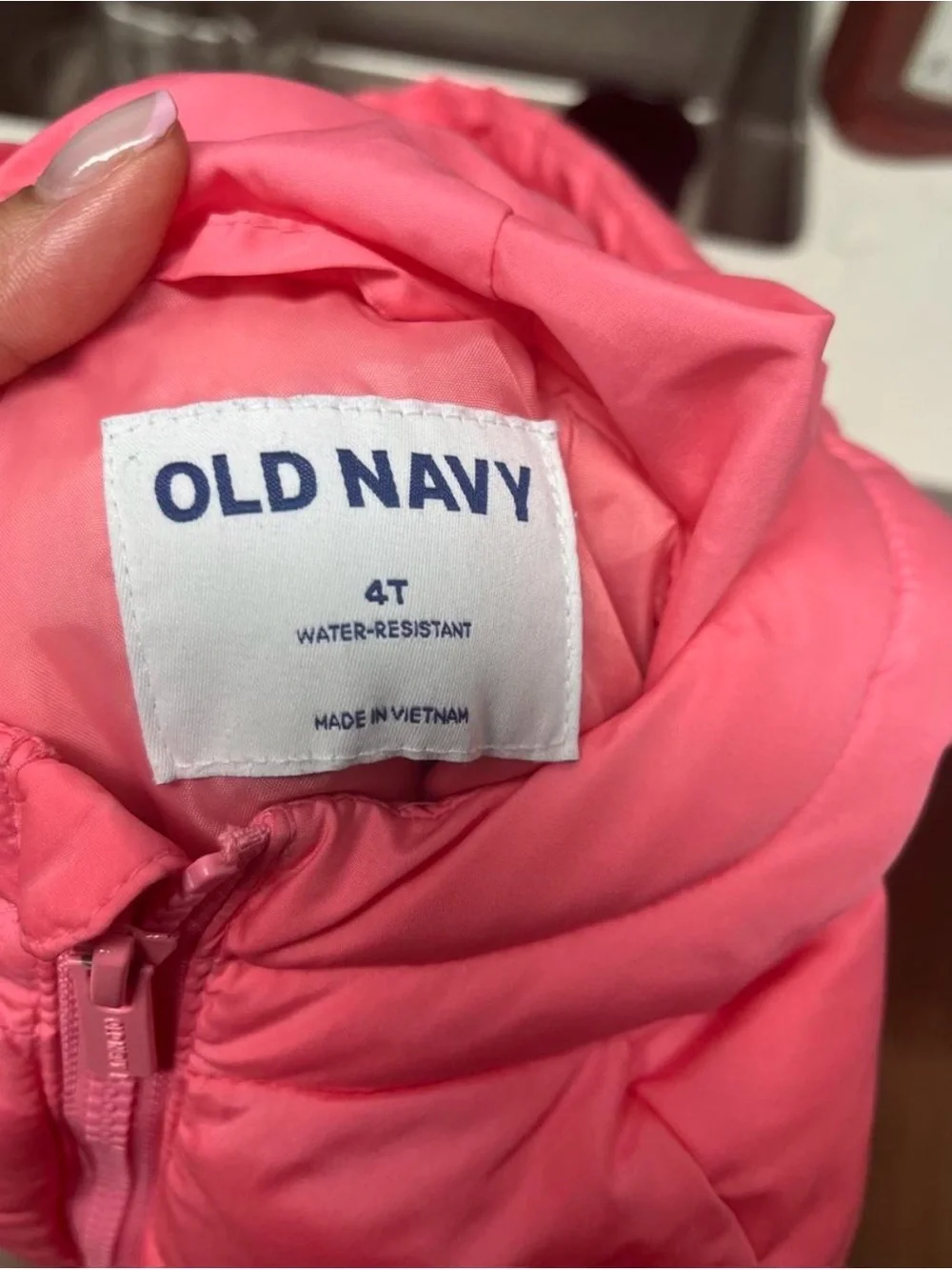 Old Navy Little Girls Pink Water-Resistant Jacket